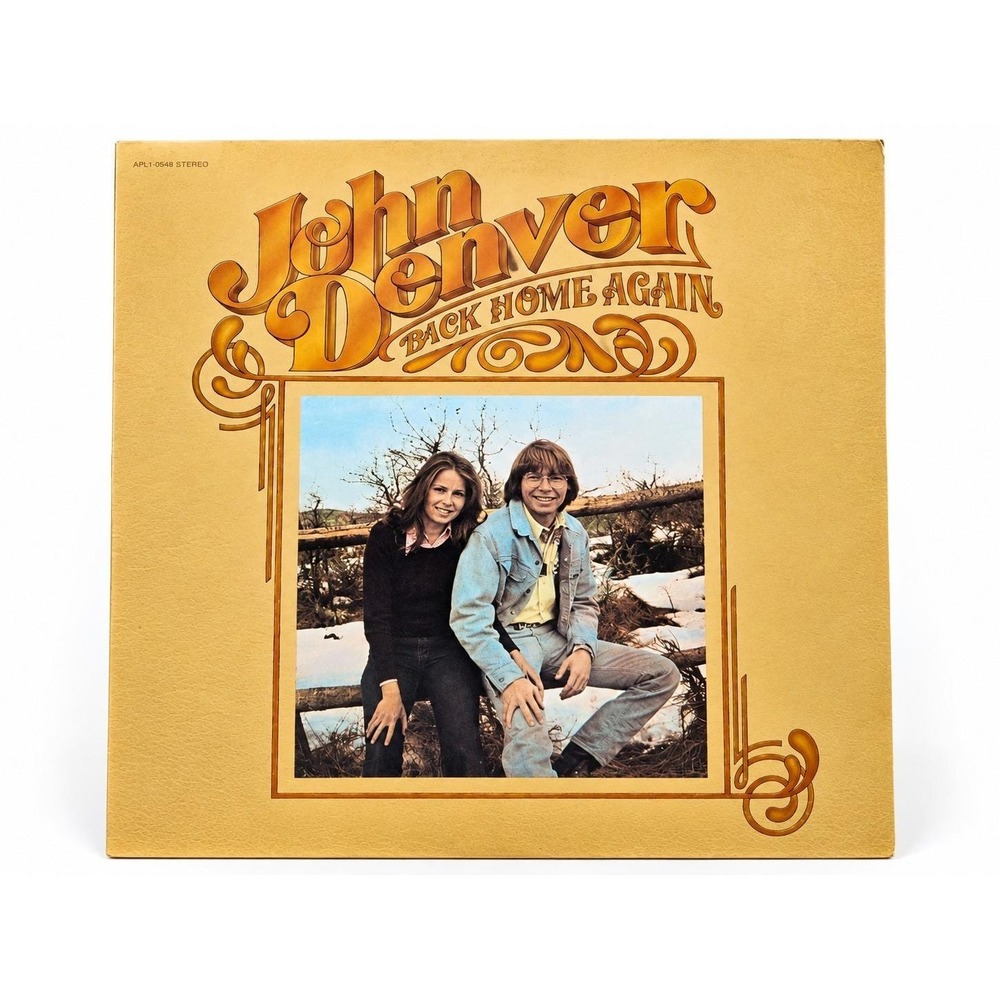 John Denver Back Home Again 1974 RCA CPL1-0548 Vinyl LP Gatefold 12" Record